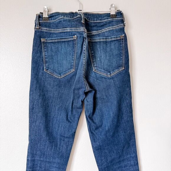 Gap High Rise True Skinny Dark Wash Jean Size 27 - Picture 5 of 7